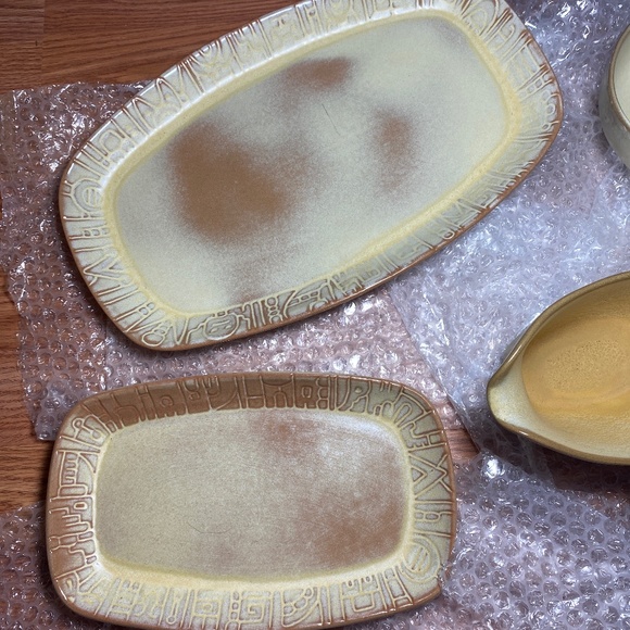 Frankoma Desert Gold Mayan Azteca Vintage Pottery - Picture 1 of 6